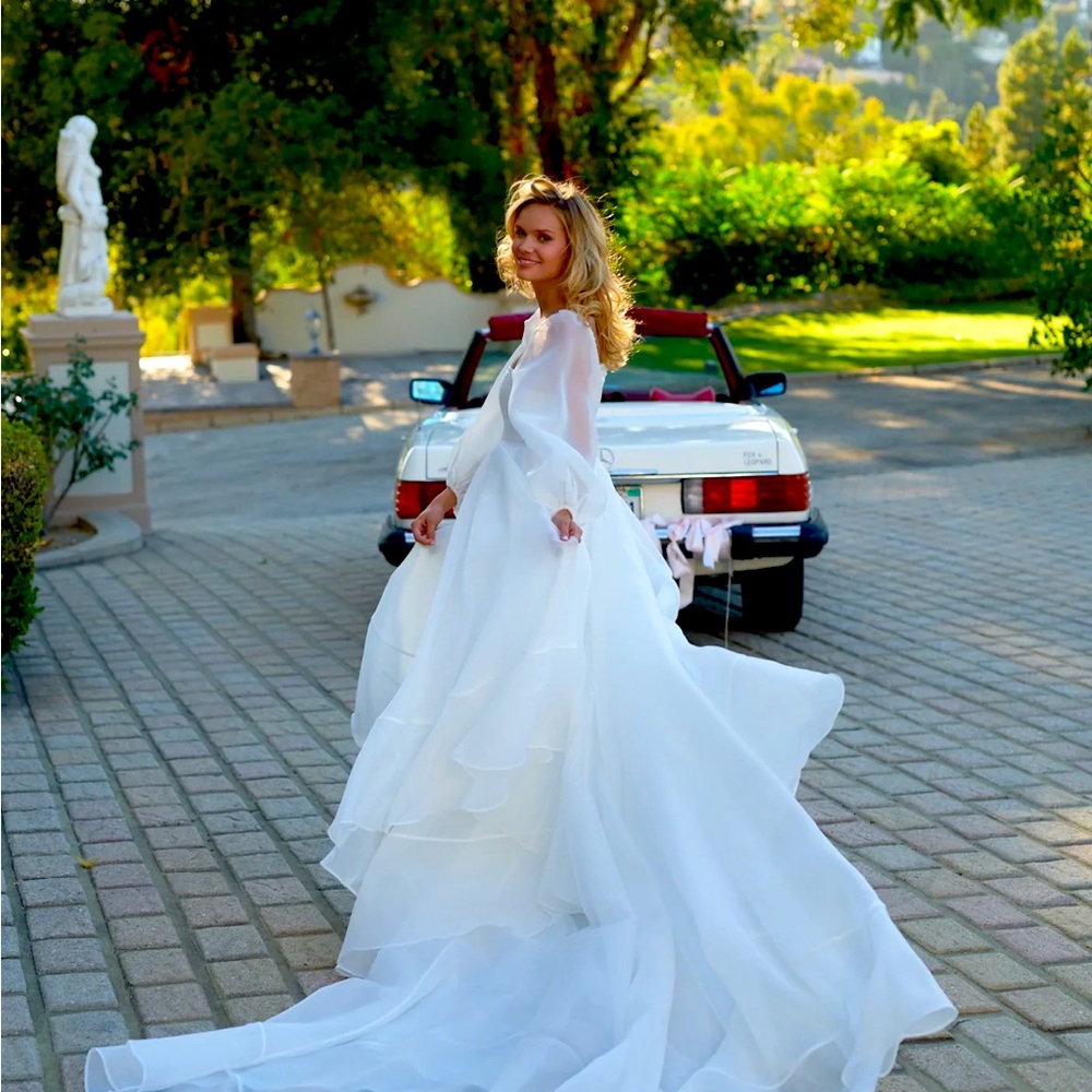 The Ivory Queen of Angels Gown